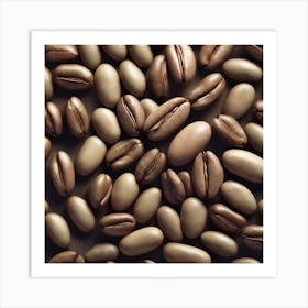 Coffee Beans 335 Art Print