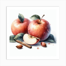 Apple Art Print