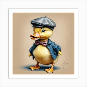 Ducky 45 Art Print