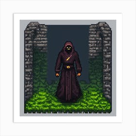 Pixel Art 3 Art Print