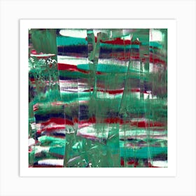 Modern Abstract - Teal Art Print