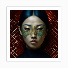 Asian Beauty 2 Art Print