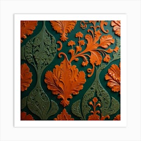 Decorative Wallpaper Art Print