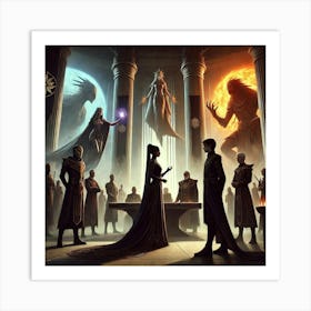 Episode 6 Alliances Forged Season 13 Ignis Luporum Art Print