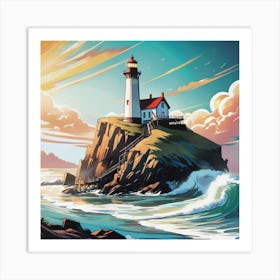 Lighthouse 1 Art Print