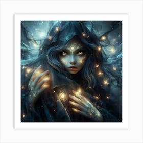 Ethereal Girl Art Print