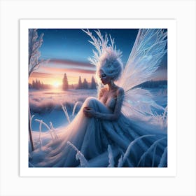 The Ice Queen Art Print