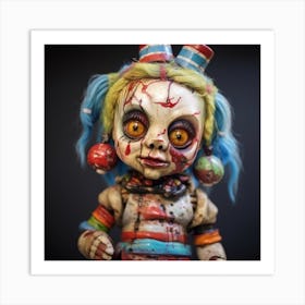 Scream Doll Art Print