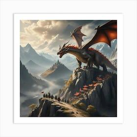 Elder Dragon 1 Art Print