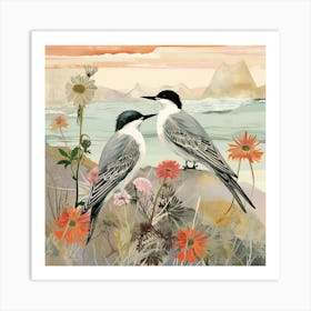 Bird In Nature Common Tern 1 Art Print