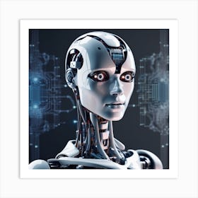 Cyborg 25 Art Print