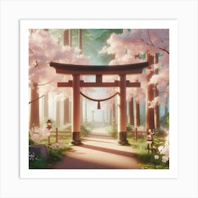 Cherry Blossoms 71 Art Print