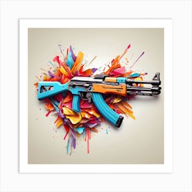 Ak-47 2 Art Print