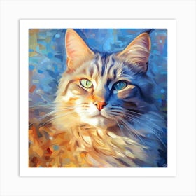 Coon Cat 1 Art Print