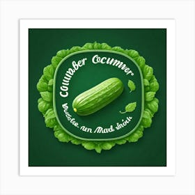 Cucumber Cucumber Art Print