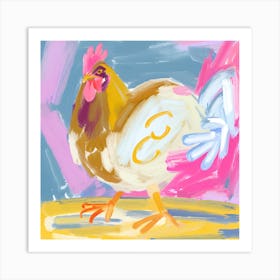 Chicken 06 Art Print