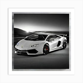 Lamborghini 74 Art Print