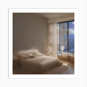 Bedroom With A View Art Print