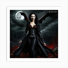 Demons And Vampires Art Print