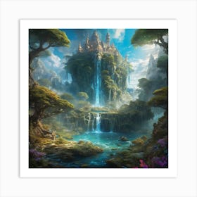 Fairytale Castle Art Print