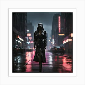 Dark City Art print Art Print