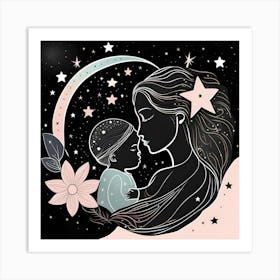 Mother And Child Art Print