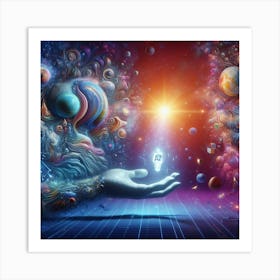 Psychedelic Art 1 Art Print