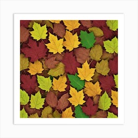 Autumn Leaves 33 Art Print