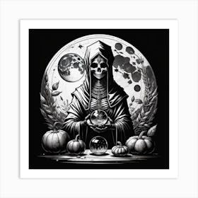 Deadly Fortune Teller  Art Print