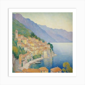 Malcesine Am Gardasee 1913 Gustav Klimt Art Print 0 Art Print