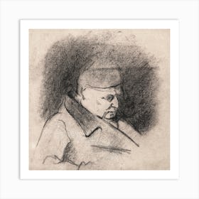 Portrait Of The Artist S Father, Paul Cézanne Art Print