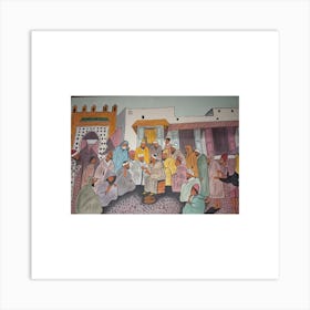 Moroccan Village Art Print