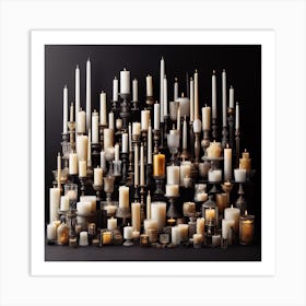 Candle Wall Art Print