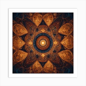 Trippy Art Art Print