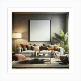 Modern Living Room 13 Art Print