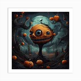 Halloween Collection By Csaba Fikker 81 Art Print