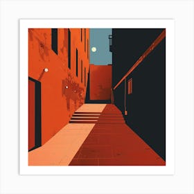 Alleyway Art Print