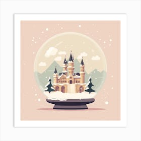 Schloss Neuschwanstein Germany 1 Snowglobe Art Print