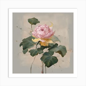 Peony Art Print