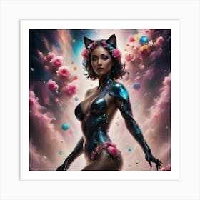 Catwoman 1 Art Print