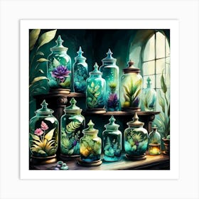 Jars Of Wonder 1 Art Print