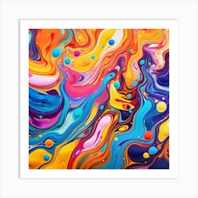 Abstract Abstract Painting 5 Art Print