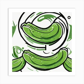 Pickles Art Print