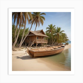 Egypt Beach Art Print