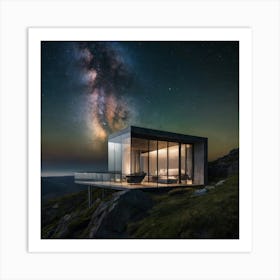 House On The Mountain Art Print