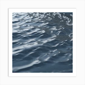 Water Ripples 25 Art Print