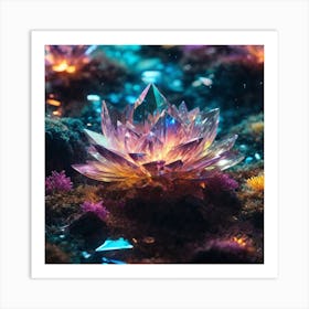 Lotus Flower Art Print