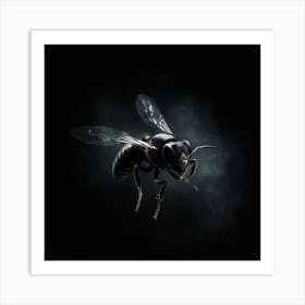 Bee Dark Art Print