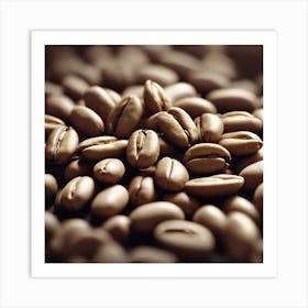 Coffee Beans 347 Art Print