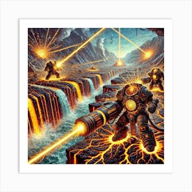 Seismic Cannoners Special Ability Art Print